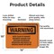 Signmission Keep Clear Of Magnet Magnetic Hazard Can OSHA Warning Sign, Aluminum, 14in W x 10in L, 2PK OS-2PACK-WS-A-1014-L-12205 - alternate 6